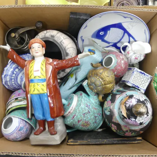 ASST. ORIENTAL CERAMICS ETC