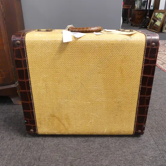 VINTAGE SUITCASE W.540Mm