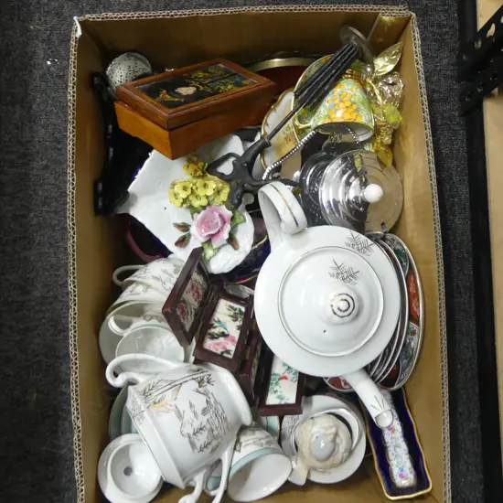 ASST. CHINA; LIMOGES, JAPANESE TEA SET ETC