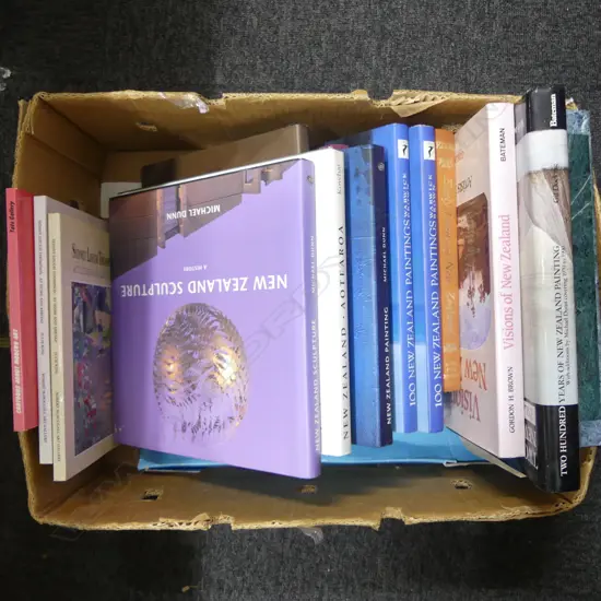 ASST. NZ ART BOOKS