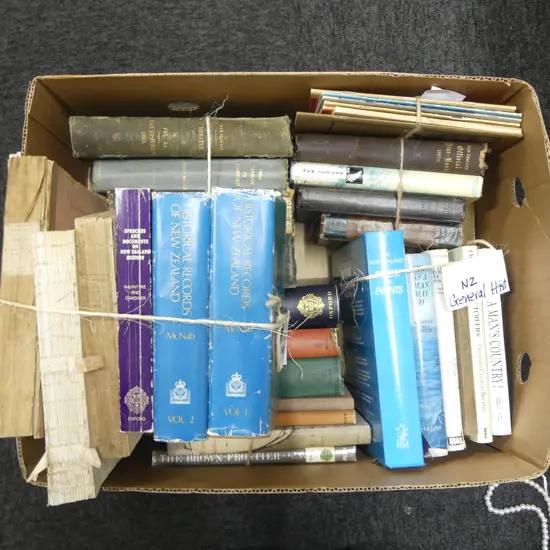 ASST. BOOKS; NZ HISTORY