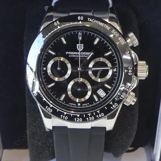 REPLICA GENTS PAGANI DESIGN CHRONOGRAPH WATCH