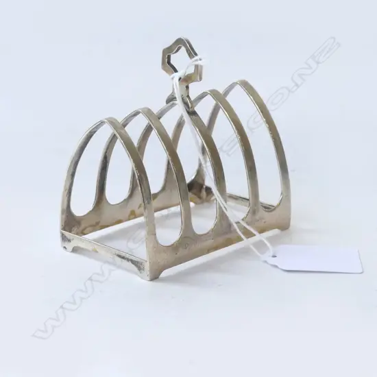 SILVER TOAST RACK, L.80mm, 55gm