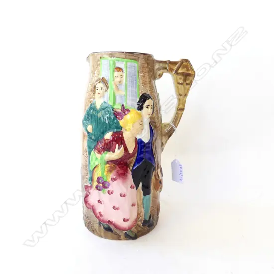 BURLEIGH WARE 'SALLY IN OUR ALLEY' JUG, H ?