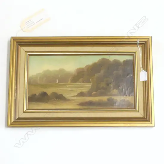 CHAS YOUNG COLONIAL OIL IN THE SOUNDS 185 x 360mm