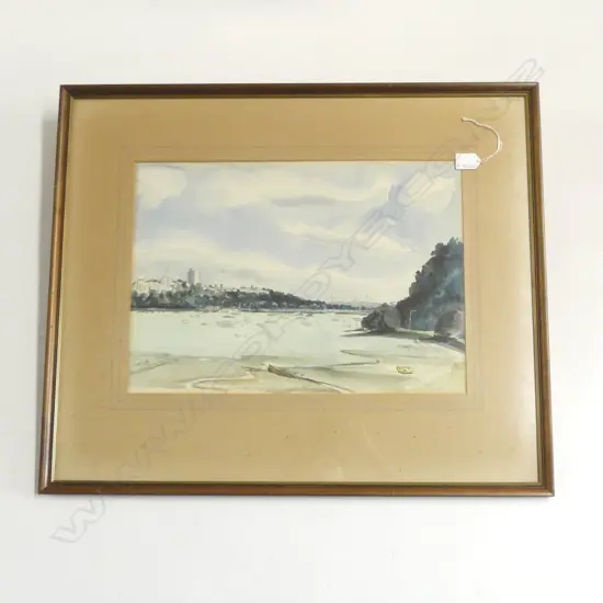DOROTHY FOOTE W/C 'From Whakatakataka Bay Auckland' signed entitled & dated 1973 340 x 475mm.