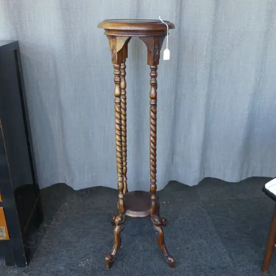 BARLEY TWIST PLANT STAND H.1025mm