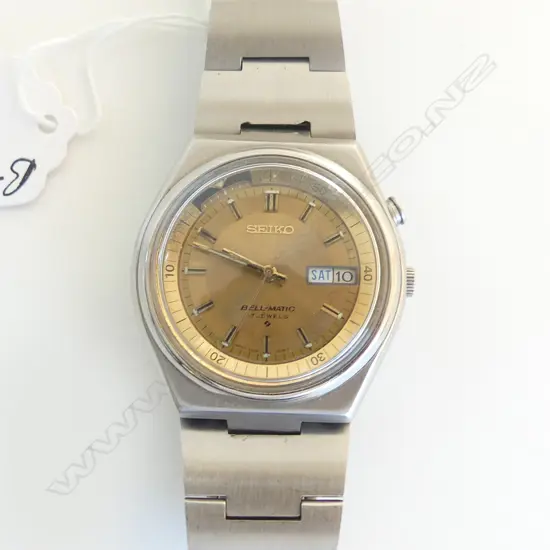 SEIKO BELL-MATIC GENT'S WRISTWATCH 1970's/80's working