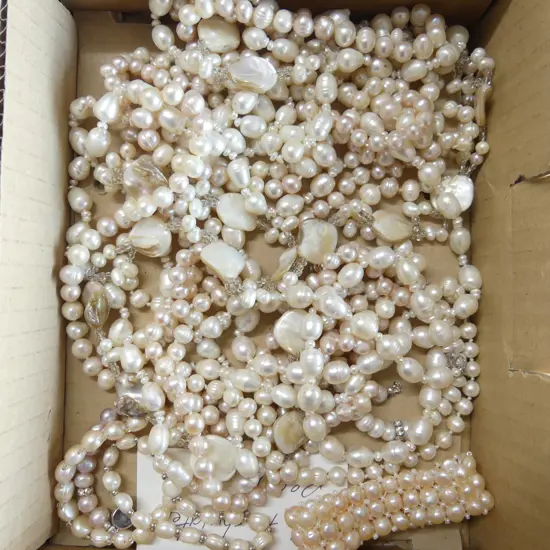 ASST. FRESH WATER PEARL NECKLACES ETC