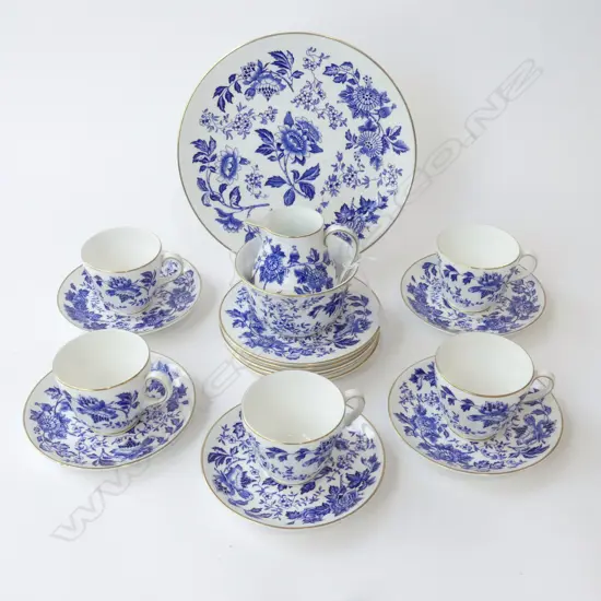 WEDGWOOD B/W PART TEA SERVICE
