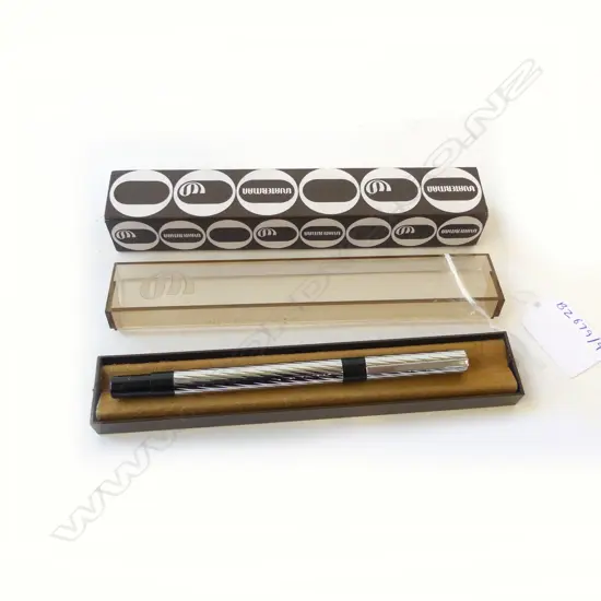 RETRO WATERMAN FIBRE NIB PEN IN BOX AS NEW