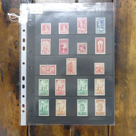 ASST. VINTAGE NZ HEALTH STAMPS INCL. 2 SMILING BOYS