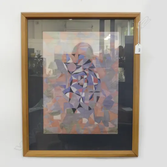 GEOFF FAIRBURN, ABSTRACT W/C 380x280mm