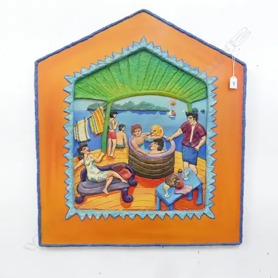 J COX, SUMMER DATE, ARTWORK, 720 x 630mm