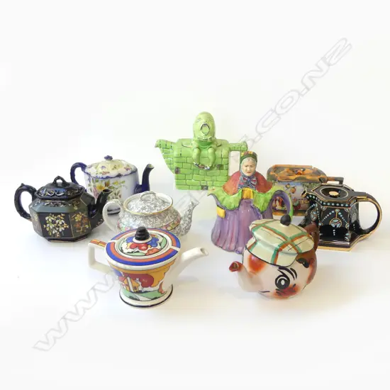 ASST. TEAPOTS; NOVELTY ETC