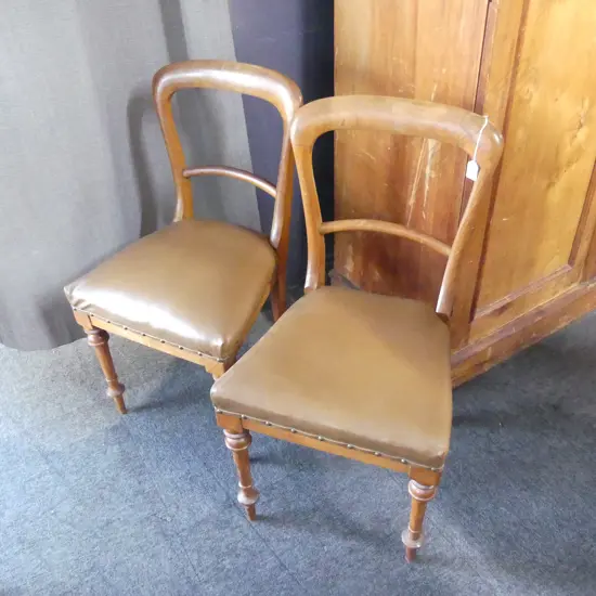 PR COLONIAL BALLOON BACK CHAIRS