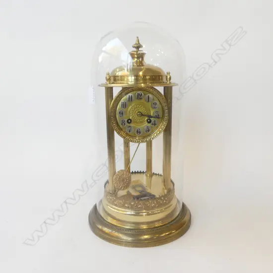 ANTIQUE STYLE DOME CLOCK H.410mm