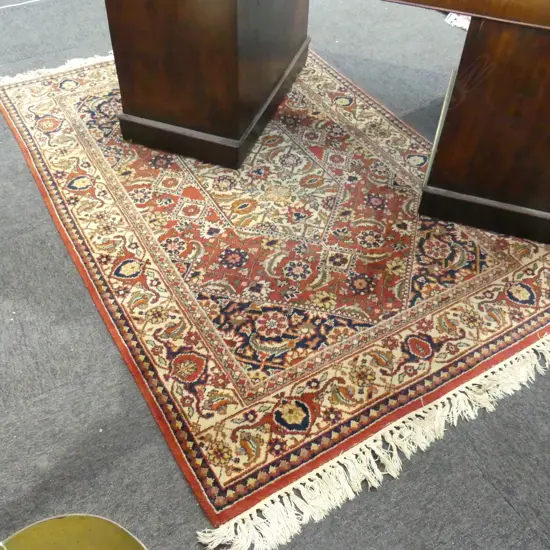 HAND KNOTTED WOOL PILE RUG 1800x1200mm