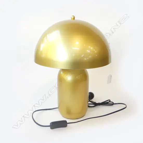 'WILLWOOD' GOLD TONE TABLE LAMP H.400mm