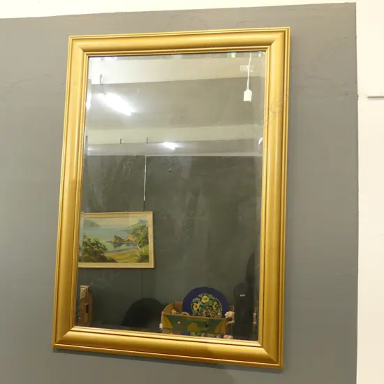 LG GOLD FRAMED MIRROR 1040x740mm