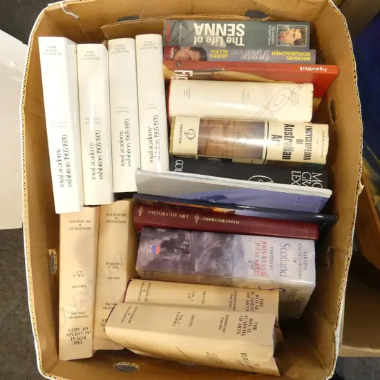 ASST. BOOKS; ART REFERENCE ETC