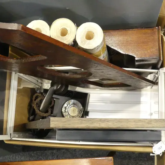 ASST. ART, TERRARIUM, SHOOTING STICK, ETC