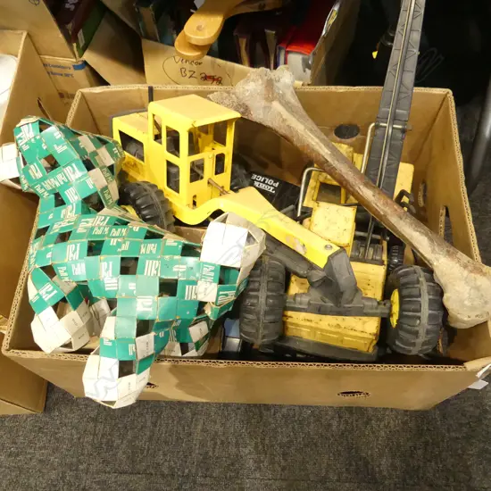 VINTAGE TOYS; TONKA ETC + BONE