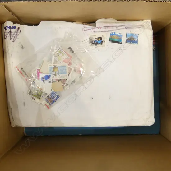 ASST. STAMPS; ALBUMS ETC