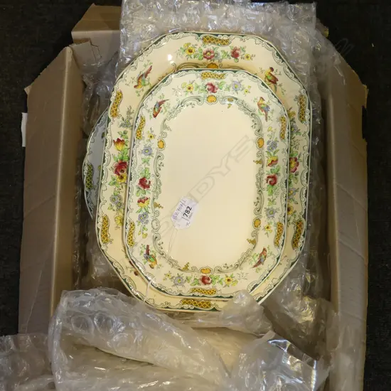 COPELAND SPODE 'THE SONGSTER' PART DINNER SERVICE