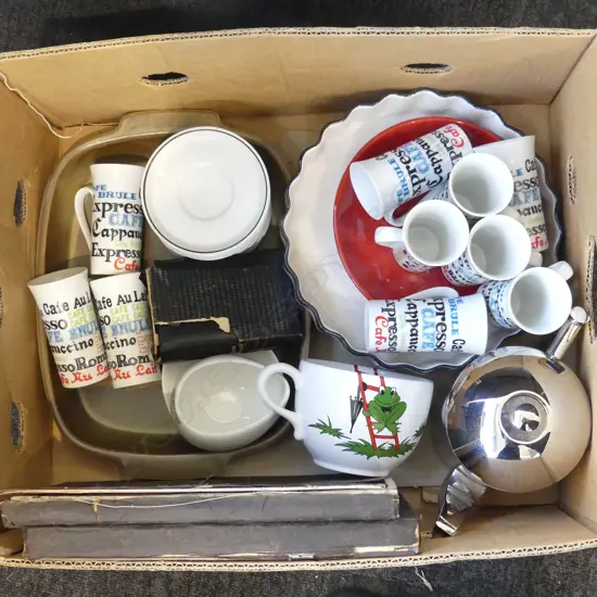 ASST. CERAMICS; 2 LATE 19thC DUTCH HUMOR ALBUMS ETC