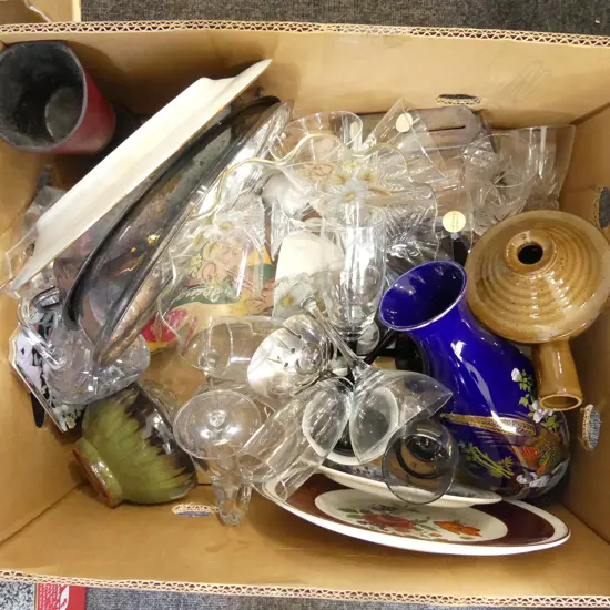 ASST. CHINA & GLASSWARE