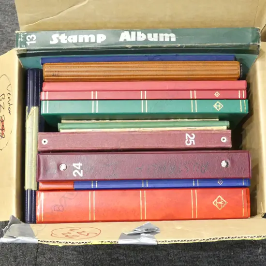 ASST. WORLD STAMP ALBUMS