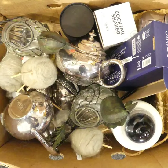 ASST. SILVER PLATE, ETC