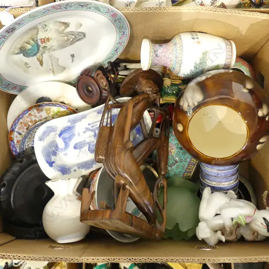 ASST. ORIENTAL CERAMICS ETC