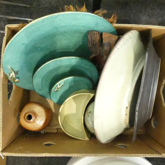 ASST. STUDIO POTTERY ETC