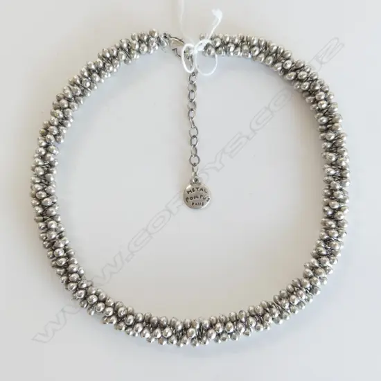 BERNARD BOUHNIK, METAL POINTUS PARIS, NECKLACE