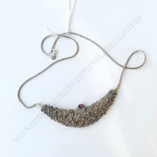 DESIGNER STG SILVER NECKLACE