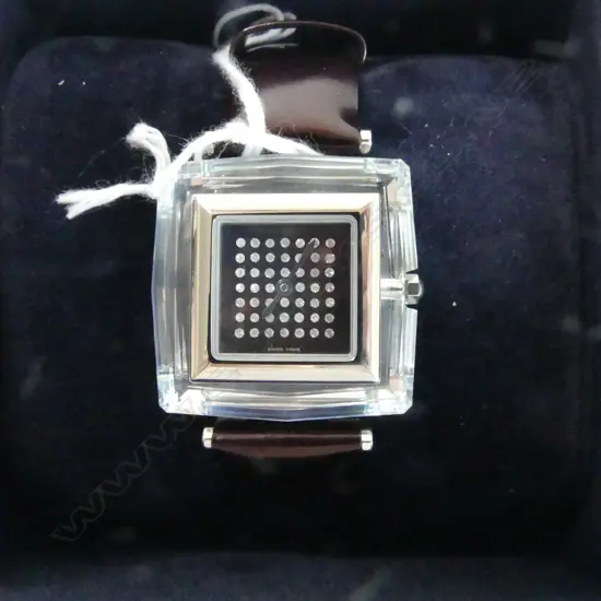 SWAROVSKI LADIES AS NEW WRISTWATCH BOXED