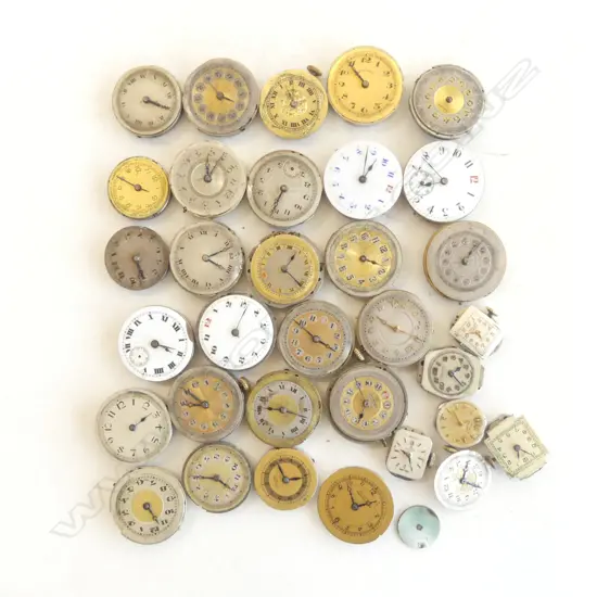 LGE QUANTITY LADIES OLD WRISTWATCH MOVEMENTS