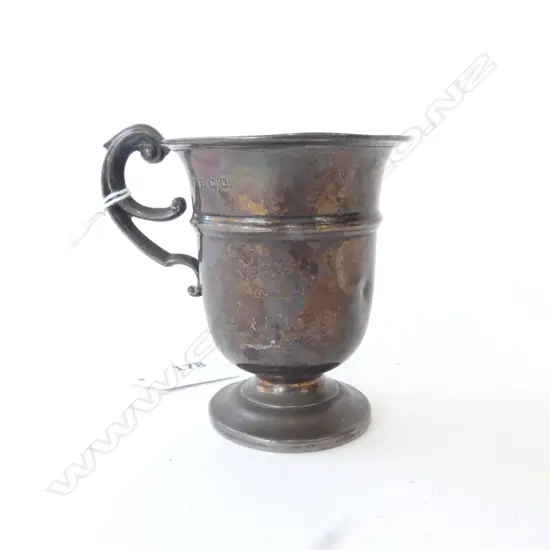 S/SILVER CHRISTENING MUG 47G