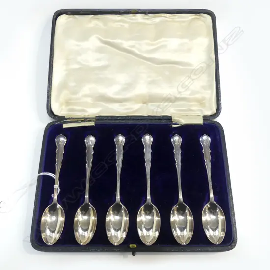 CASED SET S/SILVER COFFEE SPOONS 60G 