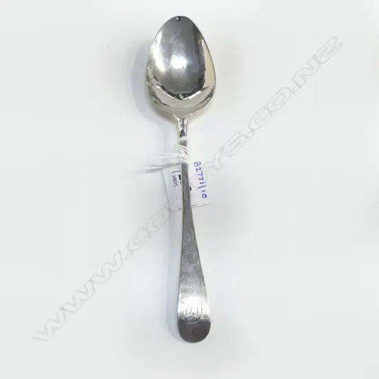 GEO S/SILVER BATEMAN SERVING SPOON 45G