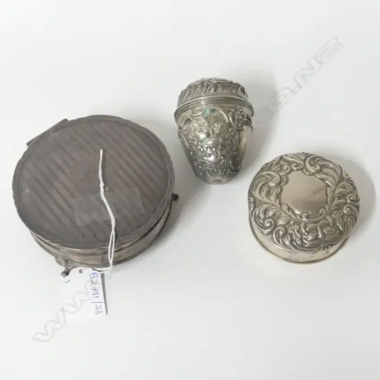 2 STG SILVER CONTAINERS 144gms + EP EGG