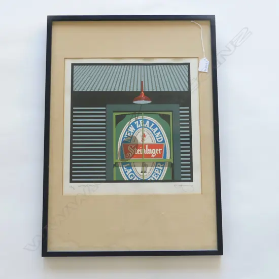 VINTAGE SCREENPRINT 'WESTERN PARK' LTD ED. 24/50 Signed indistinctly 340 x 345mm