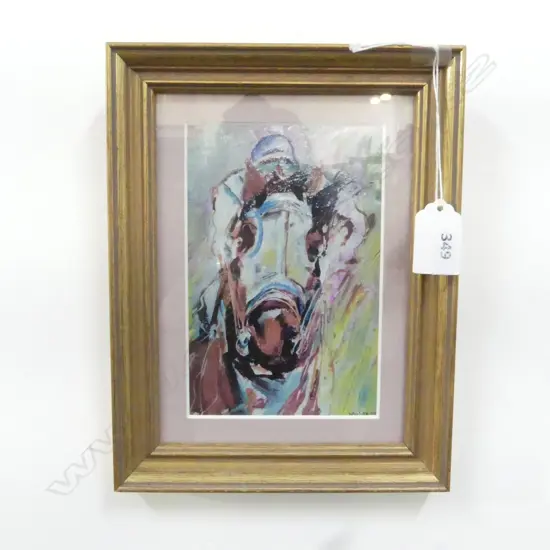 GREG WHITECLIFFE, ? POST, OIL, 230 x 170mm