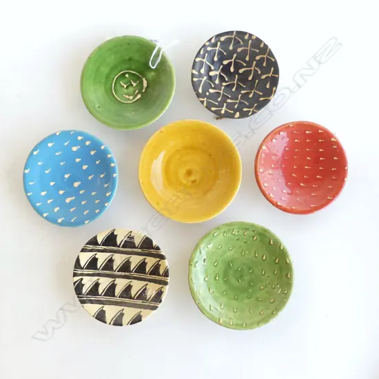 7 RICHARD PARKER SIGNAL DISHES 110-125mm dia...