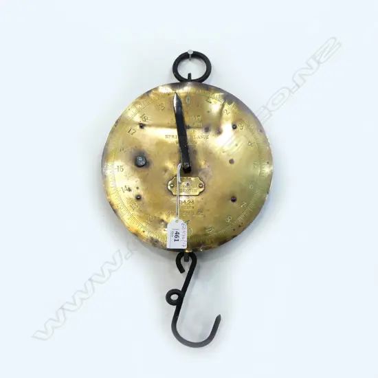 SALTER SPRING BALANCE 210mm dia