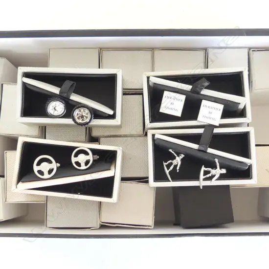 25 PRS ASST. BOXED CUFFLINKS