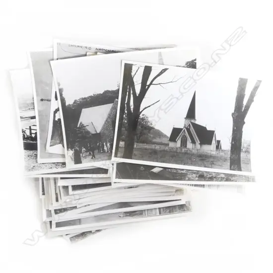 COLLECTION EARLY NZ B/W PHOTOGRAPHS