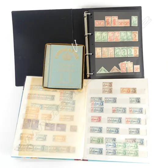 3 VINTAGE STAMP ALBUMS